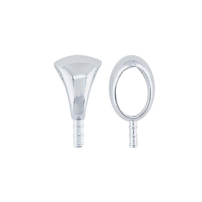Silver Embeddables® Pendant Bails for Silver Clay