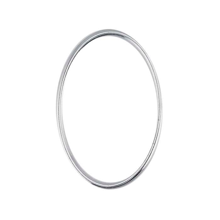 Sterling Silver Oval Component
