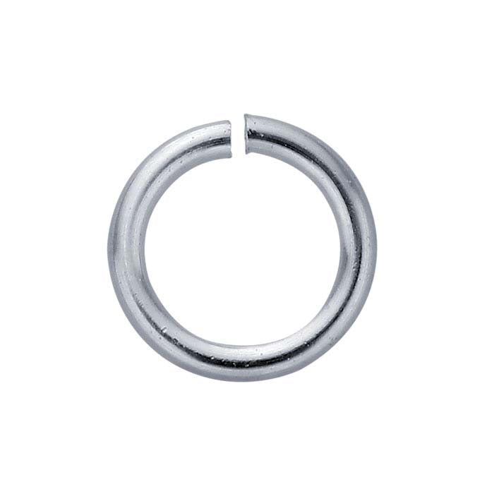 Sterling Silver ID Round Jump Ring