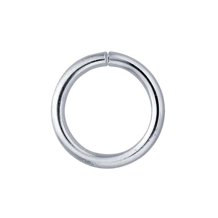 Sterling Silver ID Round Jump Ring