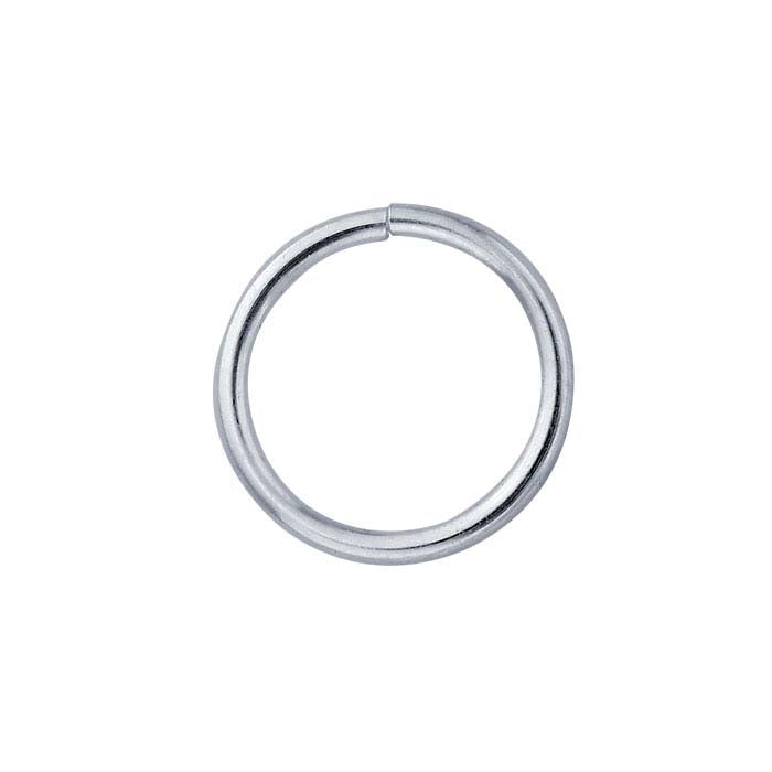 Sterling Silver ID Round Jump Ring