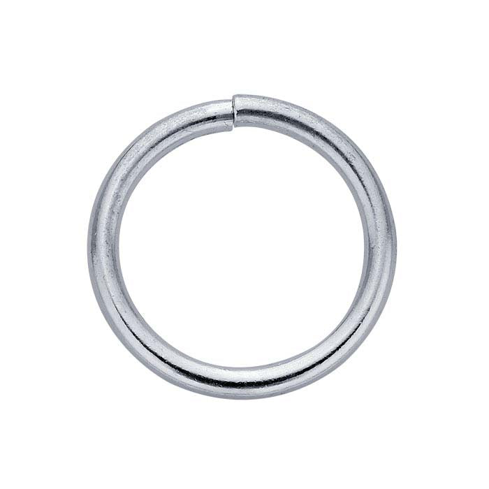 Sterling Silver ID Round Jump Ring