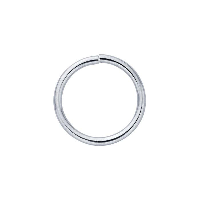 Sterling Silver ID Round Jump Ring