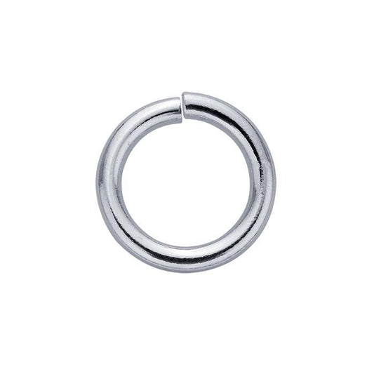 Sterling Silver ID Round Jump Ring