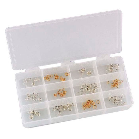 Sterling Silver and Yellow Gold-Filled Jump Ring Kit