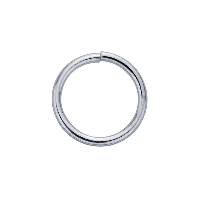 Sterling Silver ID Round Jump Ring