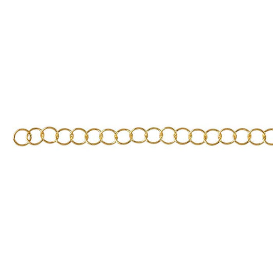 14/20 Yellow Gold-Filled Round Cable Chain