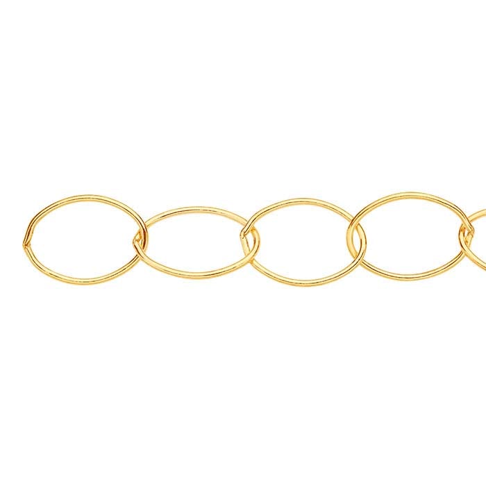 14/20 Gold-Filled Oval Cable Chain