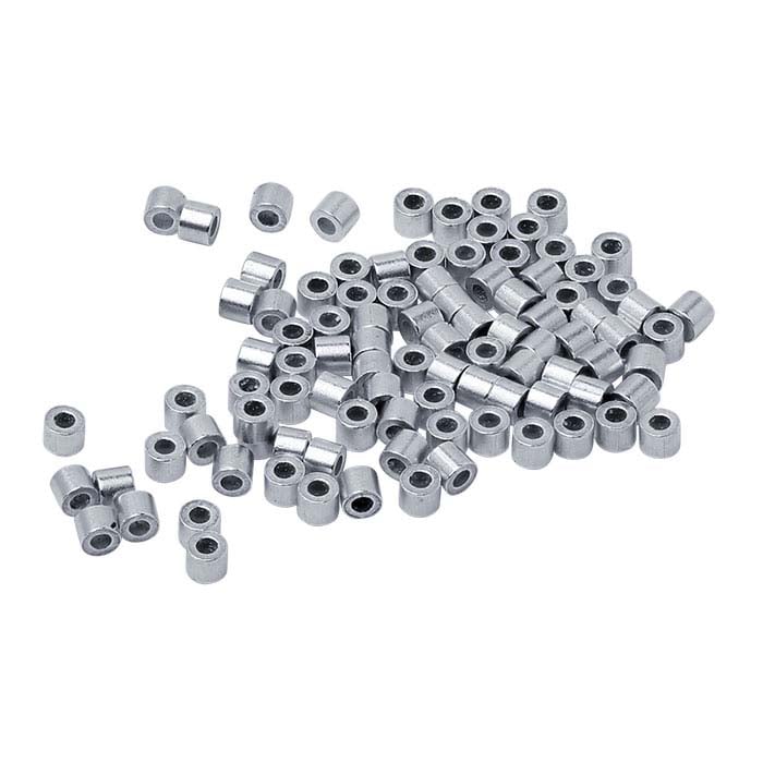 Sterling Silver Tube Crimp Bead