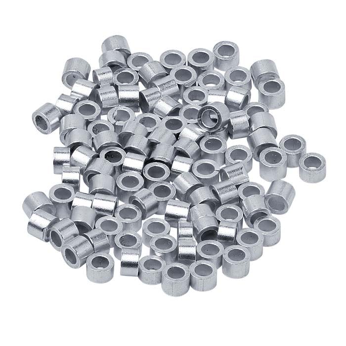 Sterling Silver Tube Crimp Bead