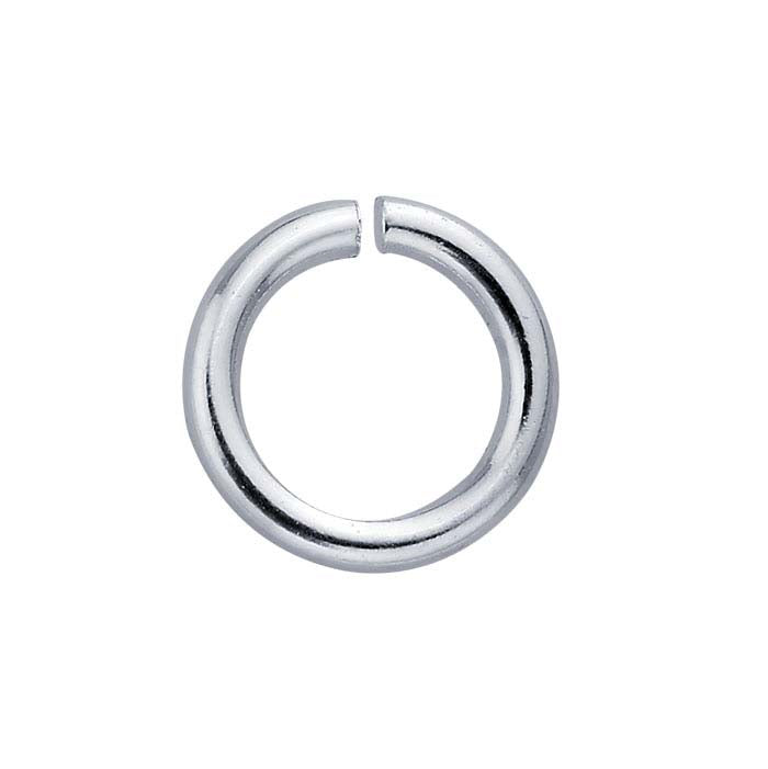 Sterling Silver ID Round Jump Ring