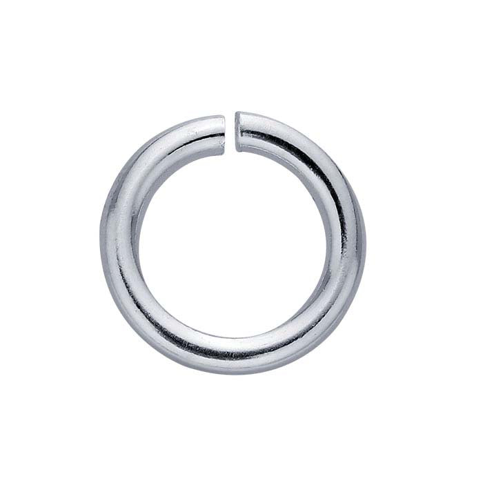 Sterling Silver ID Round Jump Ring