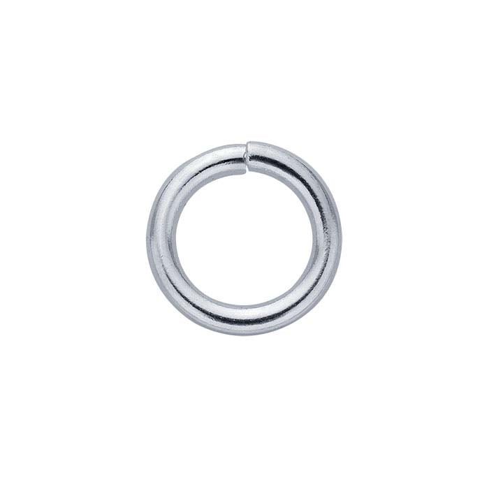 Sterling Silver ID Round Jump Ring