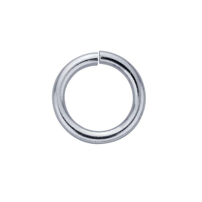 Sterling Silver ID Round Jump Ring