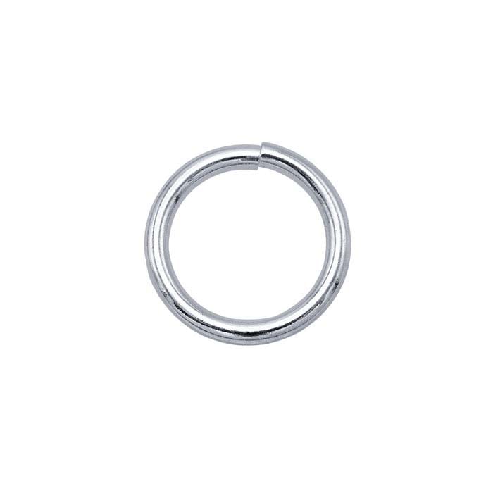 Sterling Silver ID Round Jump Ring
