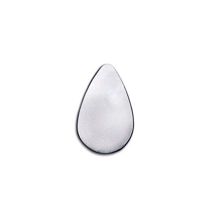 Sterling Silver Teardrop Stamping