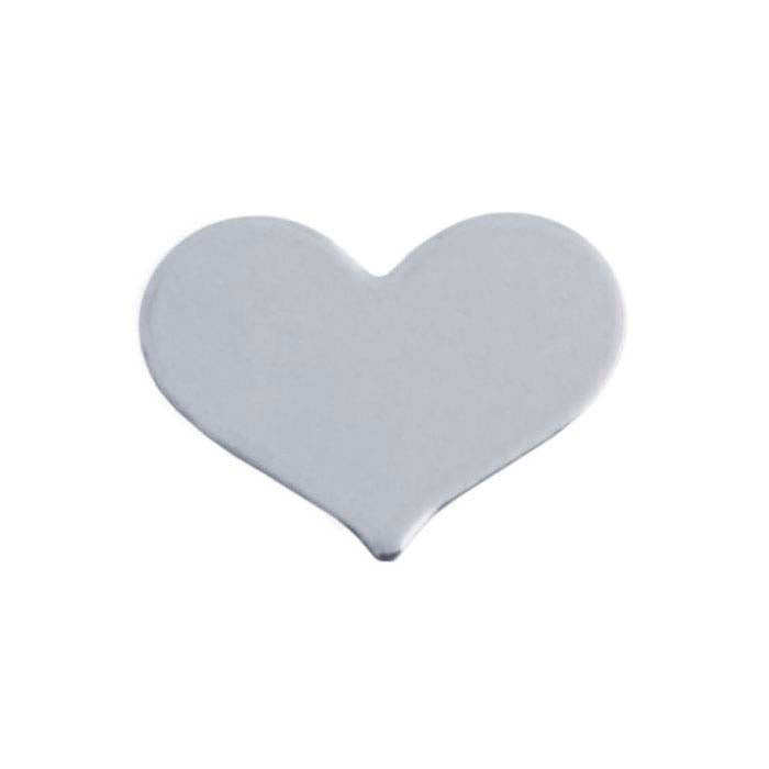 Sterling Silver Heart Stamping