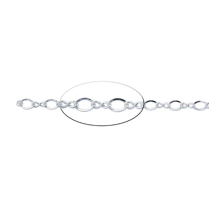 Sterling Silver Figure-Eight Chain