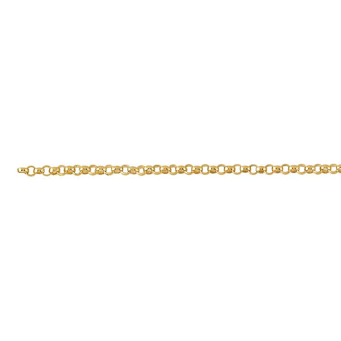 14/20 Yellow Gold-Filled Round Rolo Chain