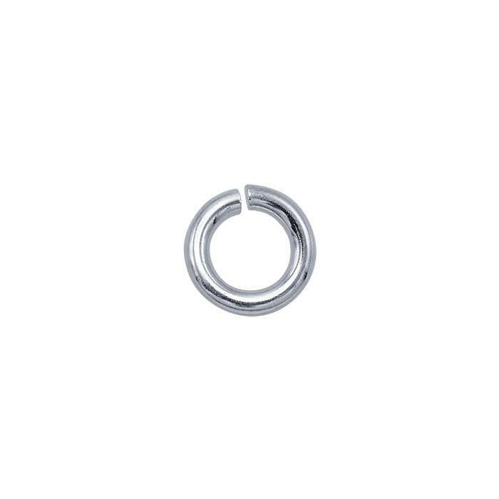 Sterling Silver ID Round Jump Ring
