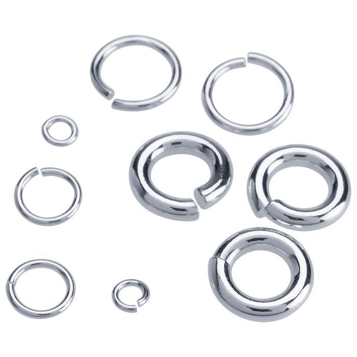 Sterling Silver ID Round Jump Ring