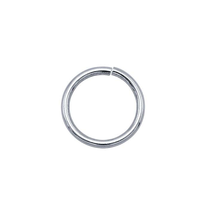 Sterling Silver ID Round Jump Ring