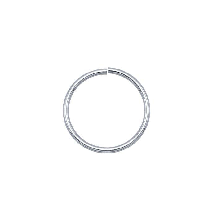 Sterling Silver ID Round Jump Ring