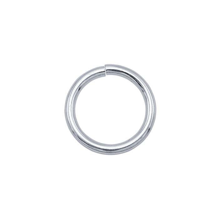Sterling Silver ID Round Jump Ring
