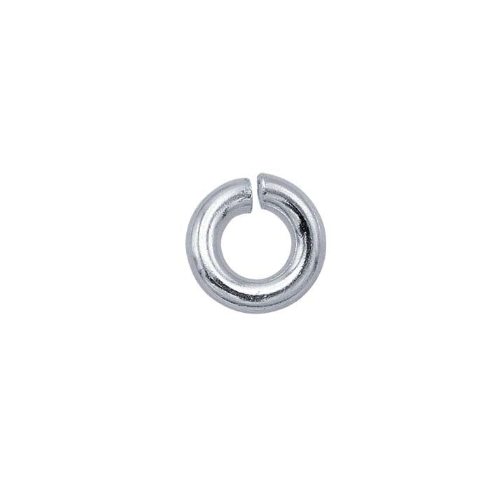 Sterling Silver ID Round Jump Ring