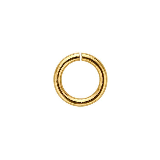 14/20 Yellow Gold-Filled Round Jump Ring