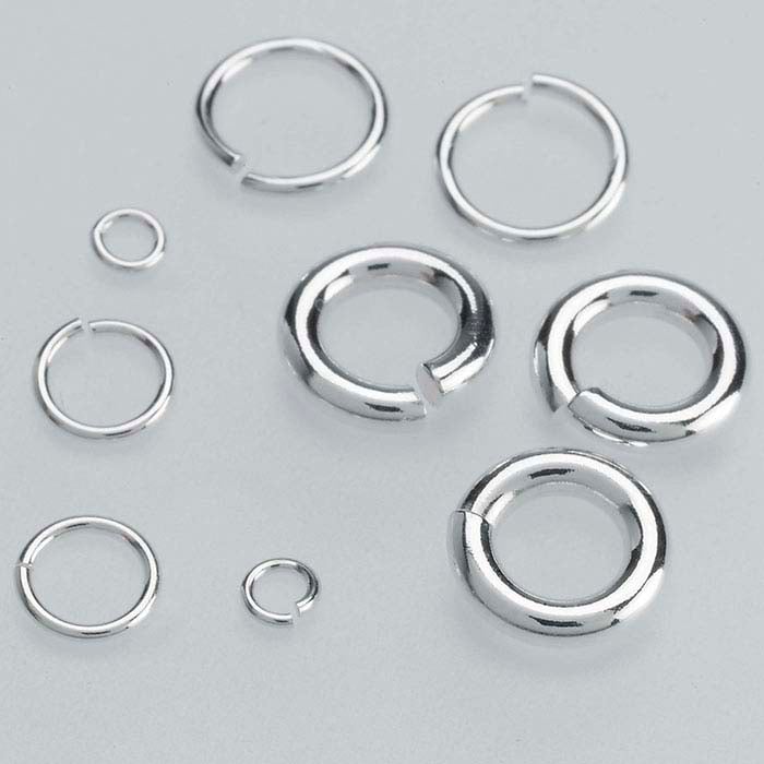 Sterling Silver ID Round Jump Ring