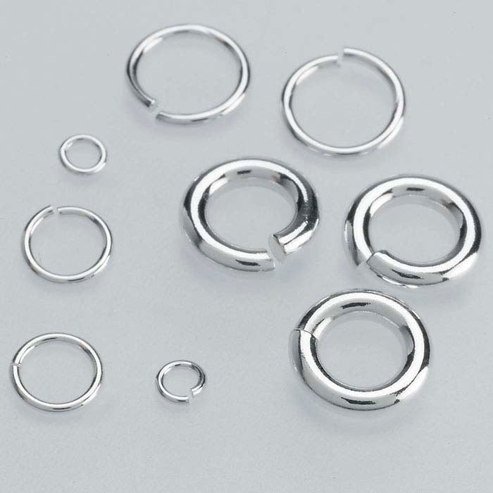 Sterling Silver ID Round Jump Ring