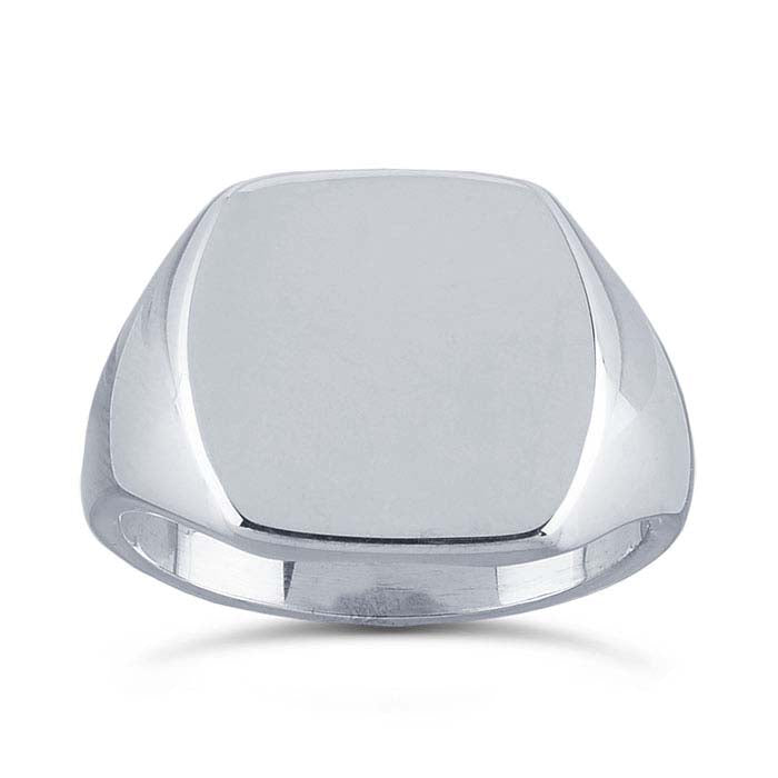 Sterling Silver 15 x Signet Ring