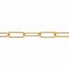 14/20 Yellow Gold-Filled Flat Drawn Oval Cable Chain