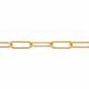 14/20 Yellow Gold-Filled Flat Drawn Oval Cable Chain