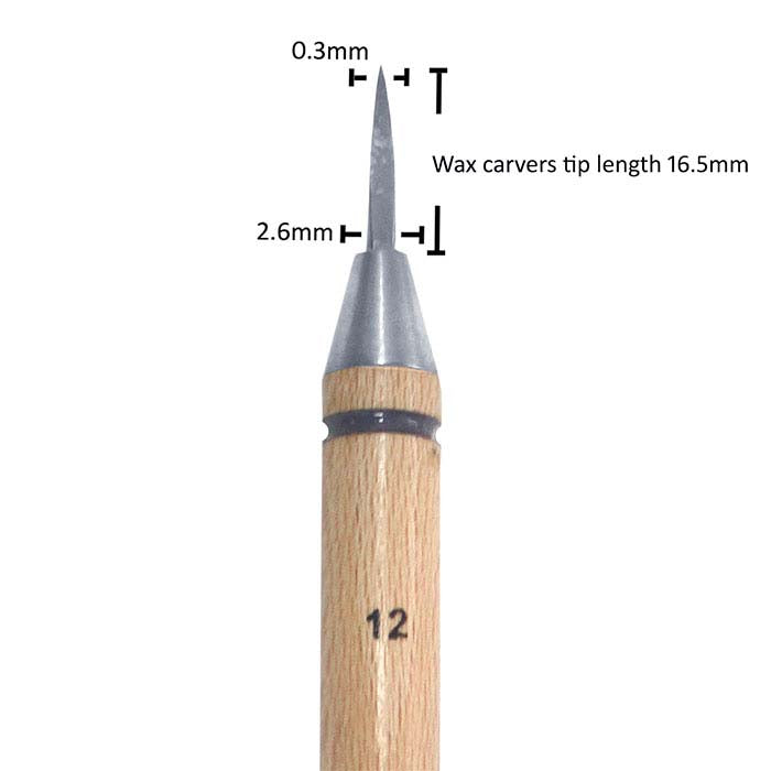 Wolf Wax Carving Tools, Set of 18