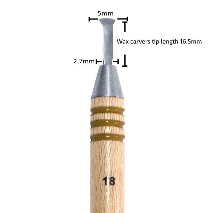 Wolf Wax Carving Tools, Set of 18