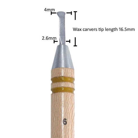 Wolf Wax Tool Set, Styles #1-#6, Basic
