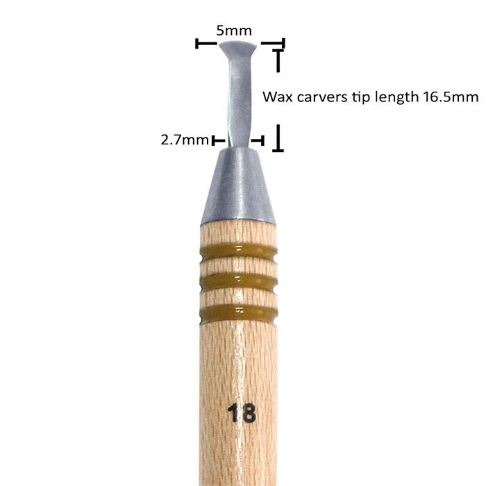 Wolf Wax Tool Set, Styles #13-#18, Specialty