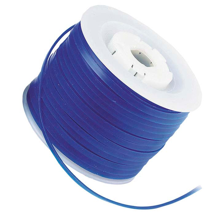 Modeler's Blue Wax Half-Round Wire