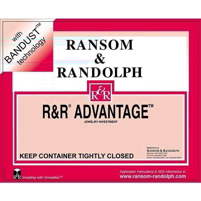 Ransom & Randolph® BANDUST Advantage™ Investment, 19.96 kg.