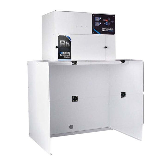 Quatro Air Desktop Mounted Rhodium Filter Cabinet