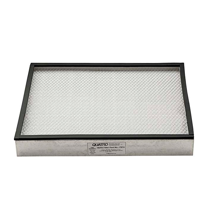 Replacement HEPA Filter for Quatro Air Desktop Mounted Rhodium Filter