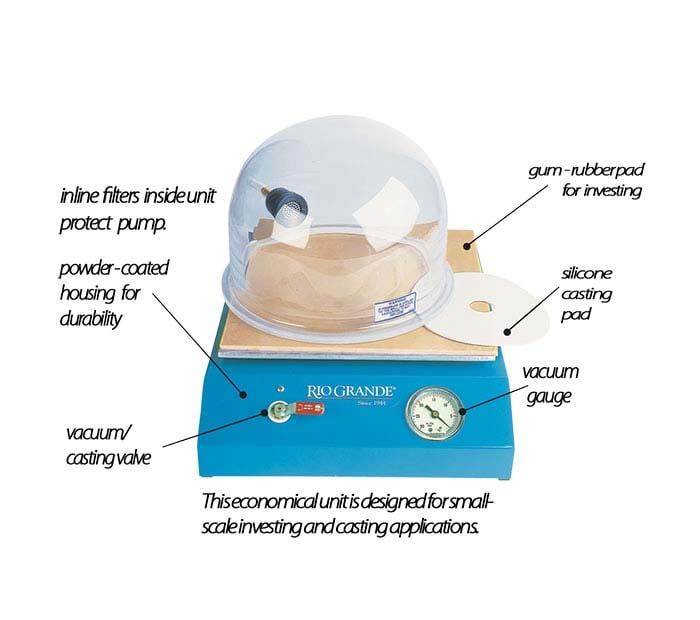 Tavolo a Vuoto Rio per Realizzazione di Stampi, Investimento e Fusione