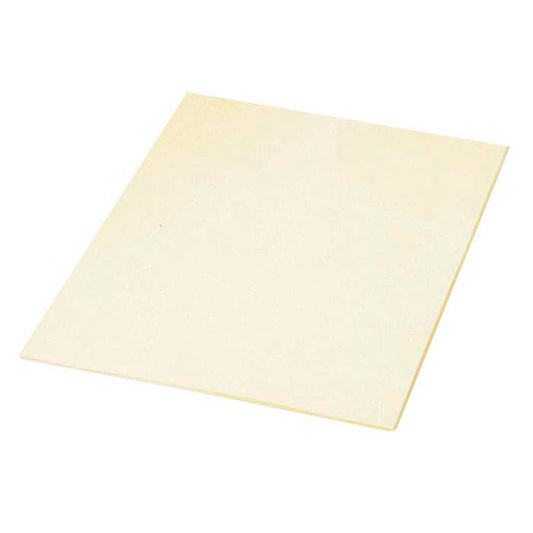 Gum Rubber Pad, Off-Center Cut, L x W