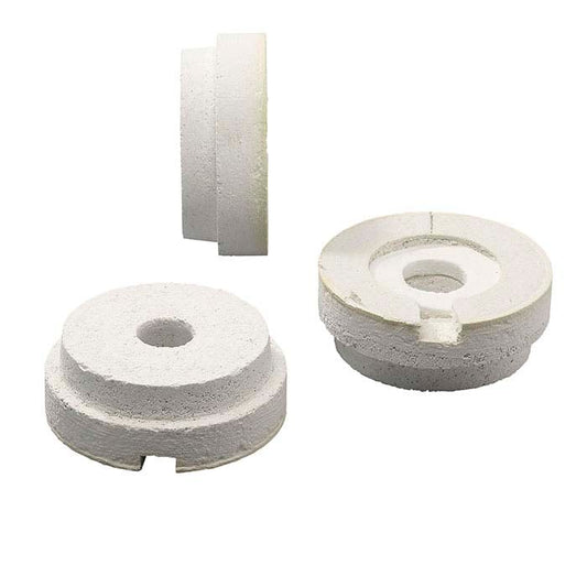 Support de creuset en fibre céramique entaillé pour J-5