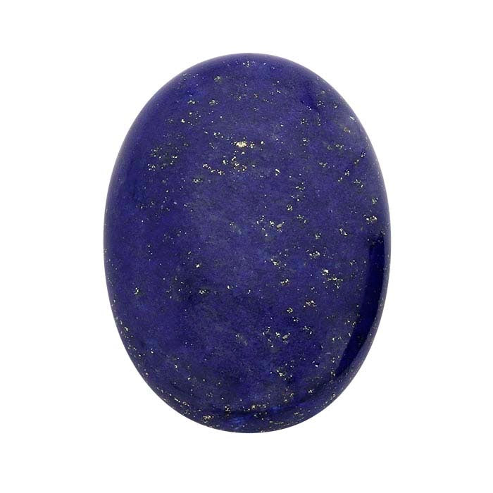 Lapis Lazuli Oval Cabochons, AA-Grade
