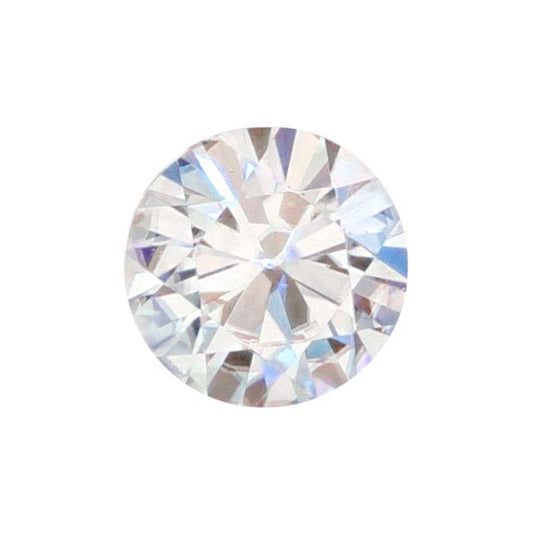 Charles & Colvard® Single-Cut Moissanite 1mm Round Faceted Gemstone