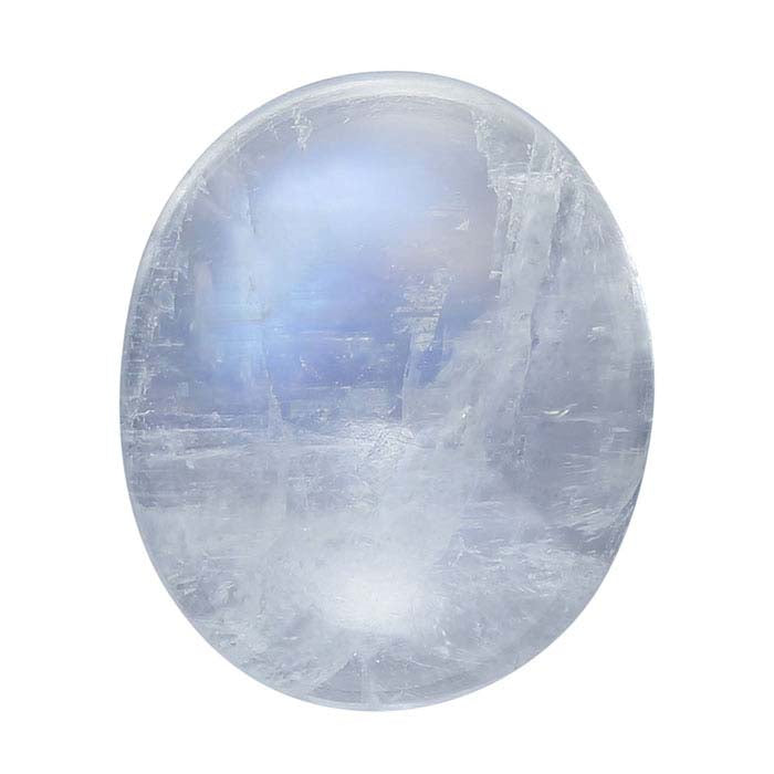 Rainbow Moonstone Oval Cabochon