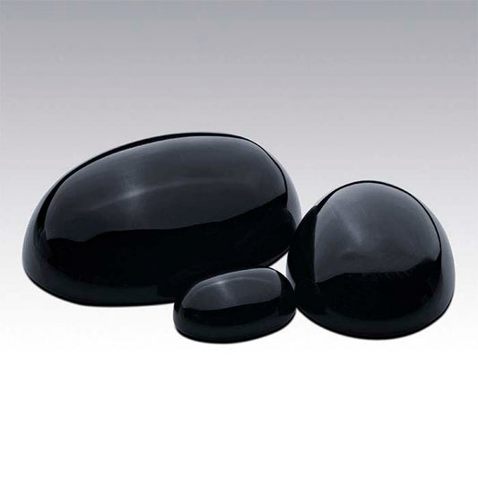 Black Onyx Oval High-Dome Cabochon